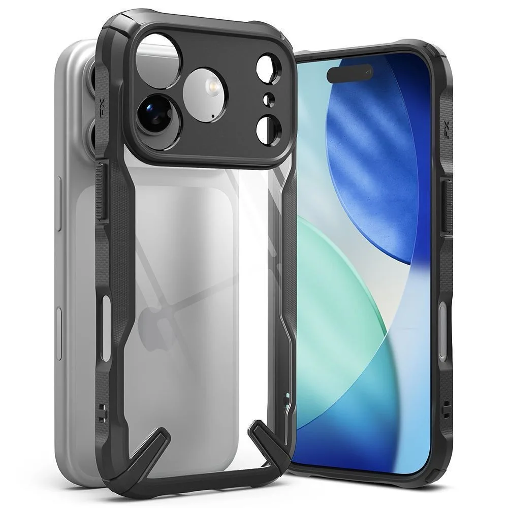 Θήκη Ringke X Fusion για iPhone 17 Pro Max - Μαύρο