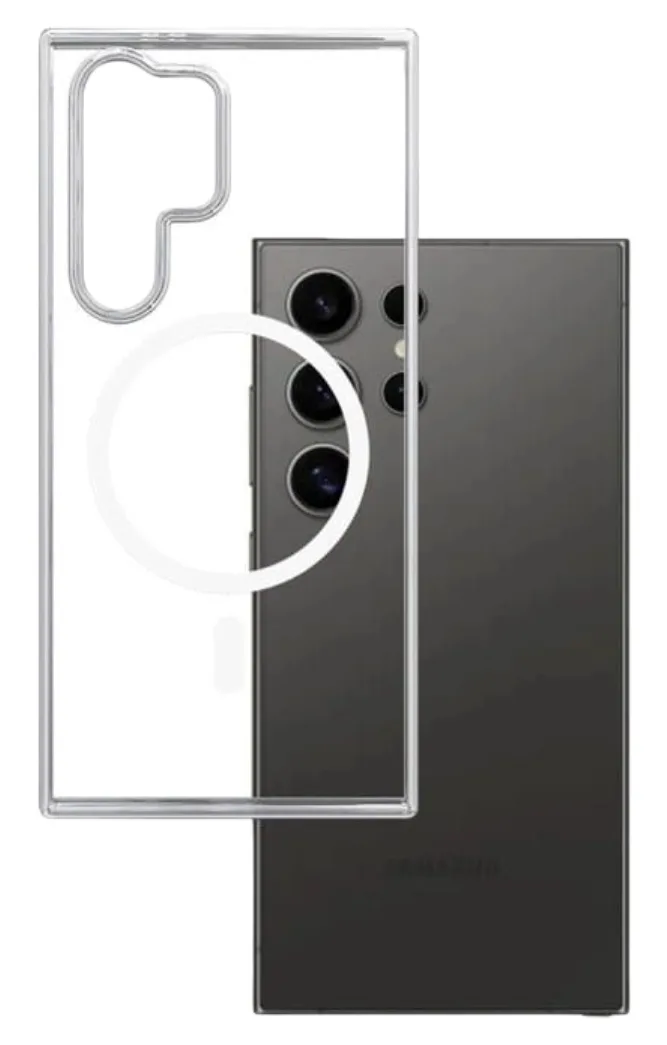 Θήκη Σιλικόνης Tech-Protect Flexair Hybrid Magsafe Case για Samsung Galaxy S25 Ultra - Διάφανο – εικόνα 2
