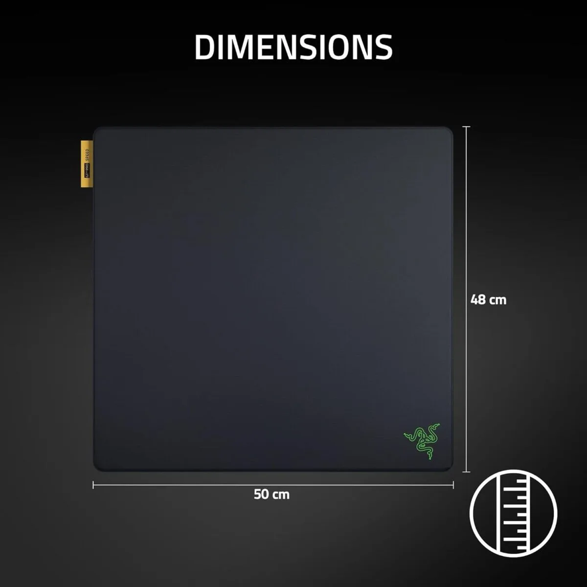 RAZER Gigantus V2 Pro L Speed - Gaming Mouse Pad - 4mm - Non-Slip Base - Low Profile Stitches – εικόνα 2