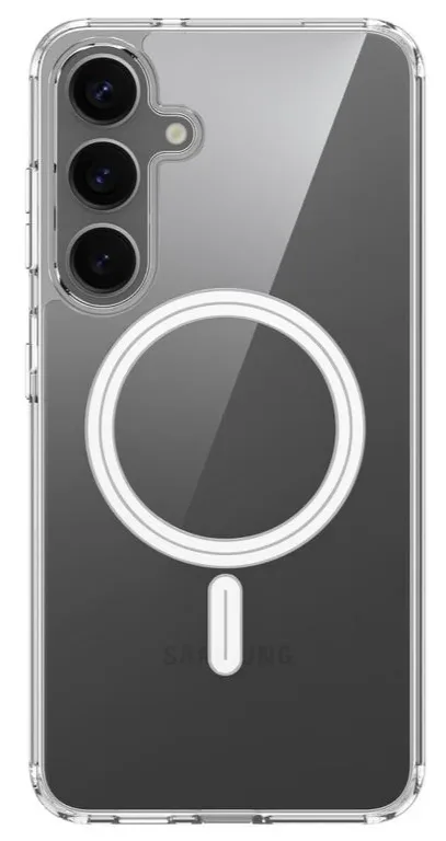 Θήκη Σιλικόνης Tech-Protect Flexair Hybrid Magsafe Case για Samsung Galaxy S25 - Διάφανο