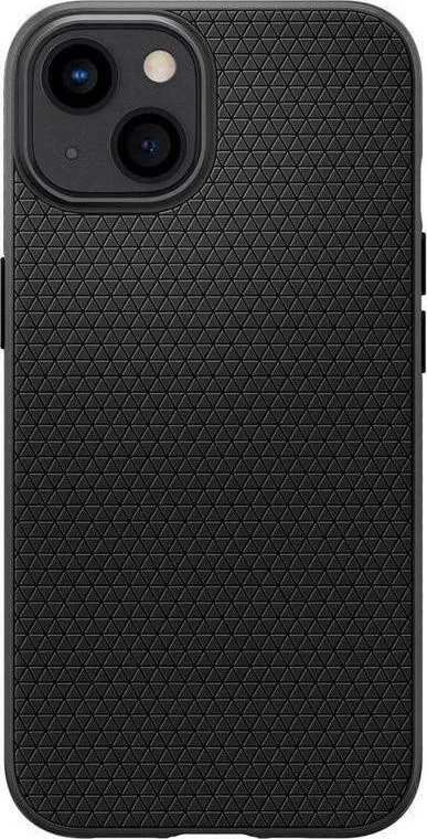 Spigen Liquid Air Back Cover Σιλικόνης για iPhone 13 - Μαύρο Matte – εικόνα 5