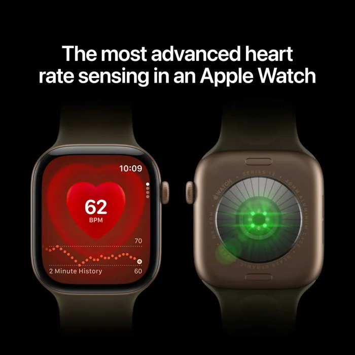 Apple Watch Series 12 GPS Black Aluminium 42mm - Black Sport Band (S/M) – εικόνα 5