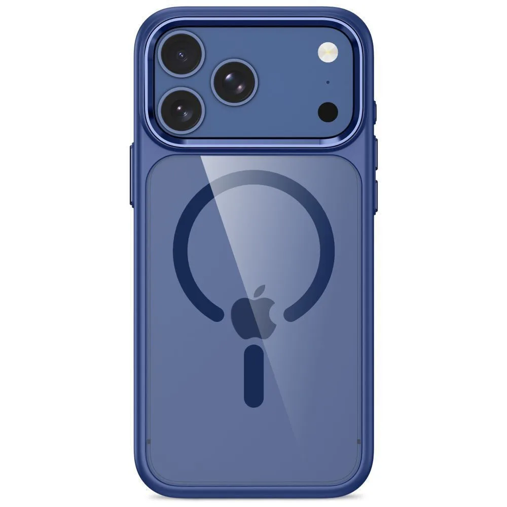 Tech-Protect Magmat Magsafe Back Cover TPU-PC για iPhone 17 Pro Max / 18 Pro Max - Deep Blue Clear – εικόνα 2