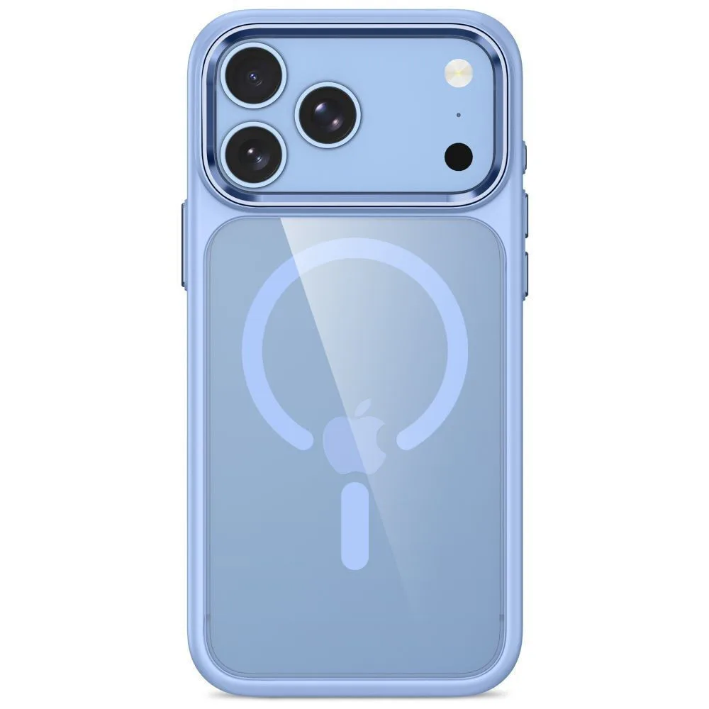 Tech-Protect Magmat Magsafe Back Cover TPU-PC για iPhone 17 Pro Max / 18 Pro Max - Light Blue Clear – εικόνα 2