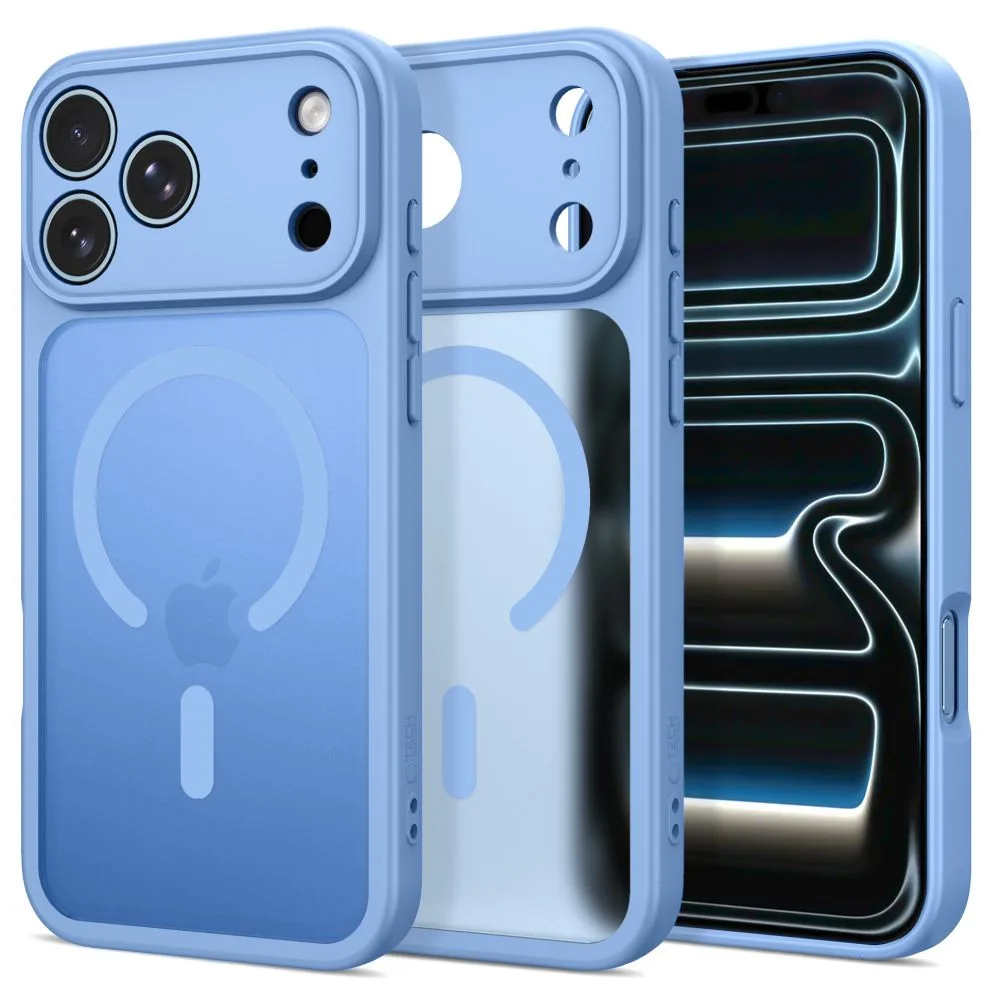 Tech-Protect BasicMag Magsafe Back Cover TPU-PC για iPhone 17 Pro / 18 Pro - Matte Navy Blue