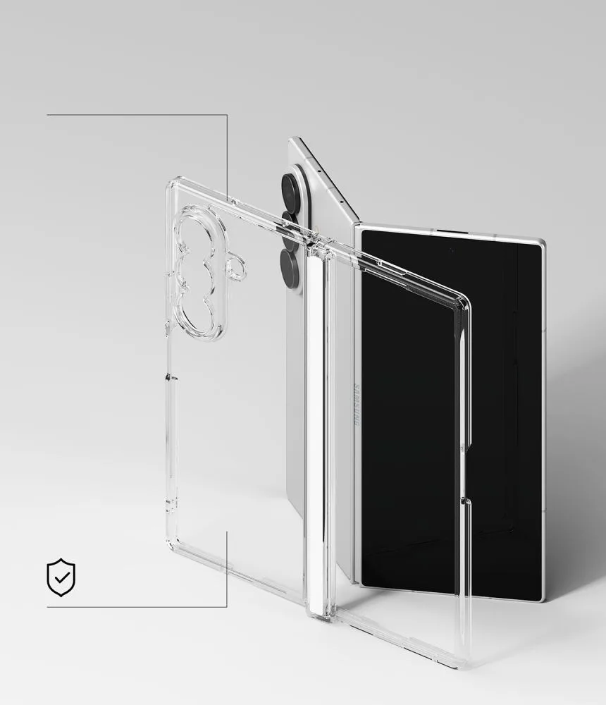 Ringke Fusion Flap Case για Samsung Galaxy Z Fold 8 Ultra - Διάφανο – εικόνα 4