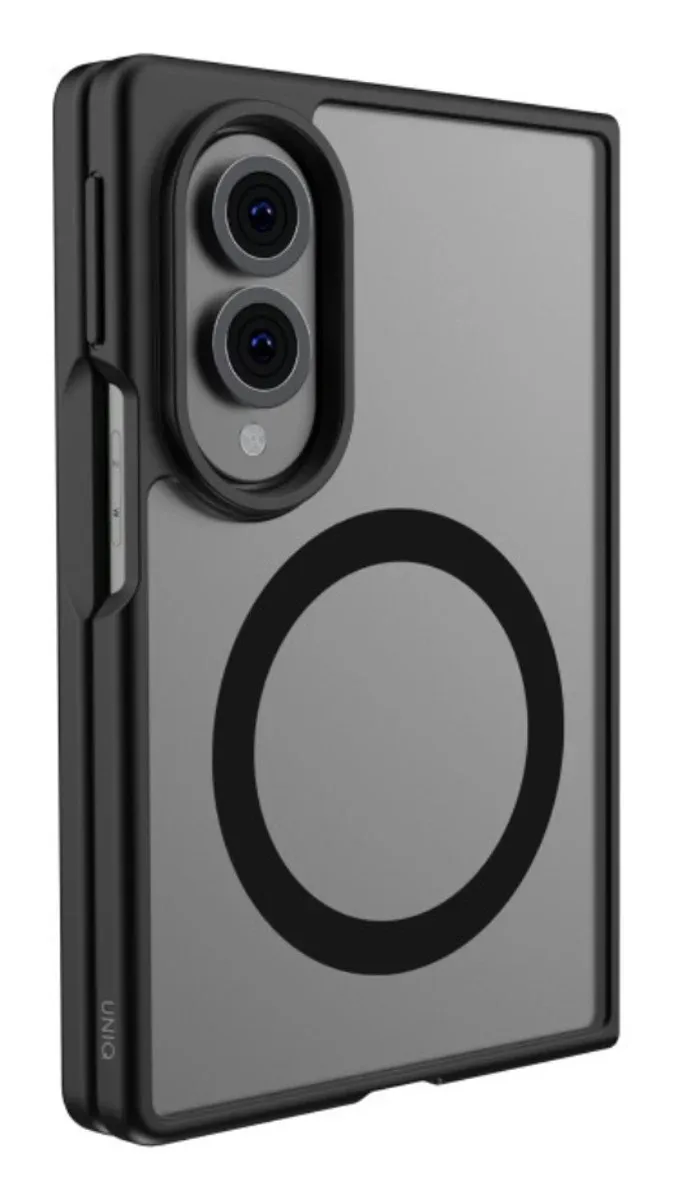 Uniq Veren AF Magclick Charging Case Πλαστικό / Σιλικόνης για Samsung Galaxy Z Fold 8 - Μαύρο – εικόνα 2