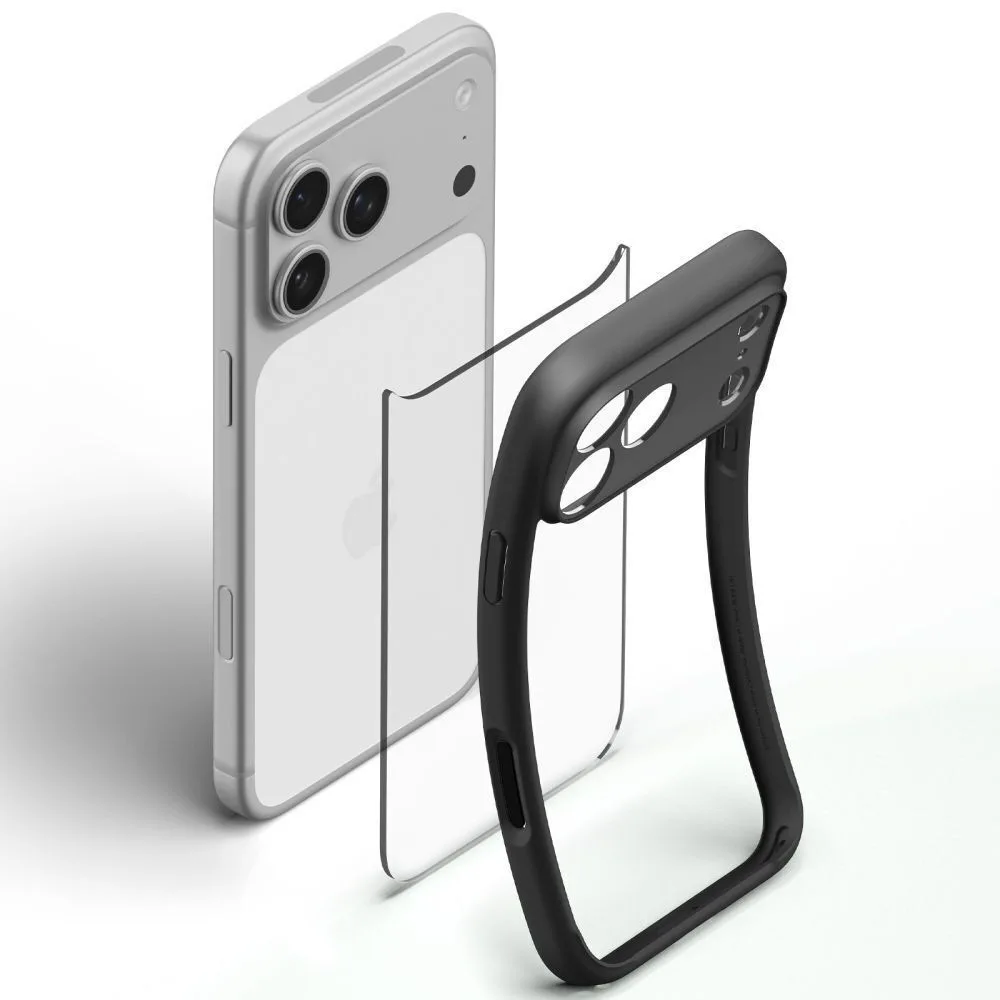 Spigen Ultra Hybrid Back Cover TPU - PC για iPhone 18 Pro / 17 Pro - Matte Black – εικόνα 4
