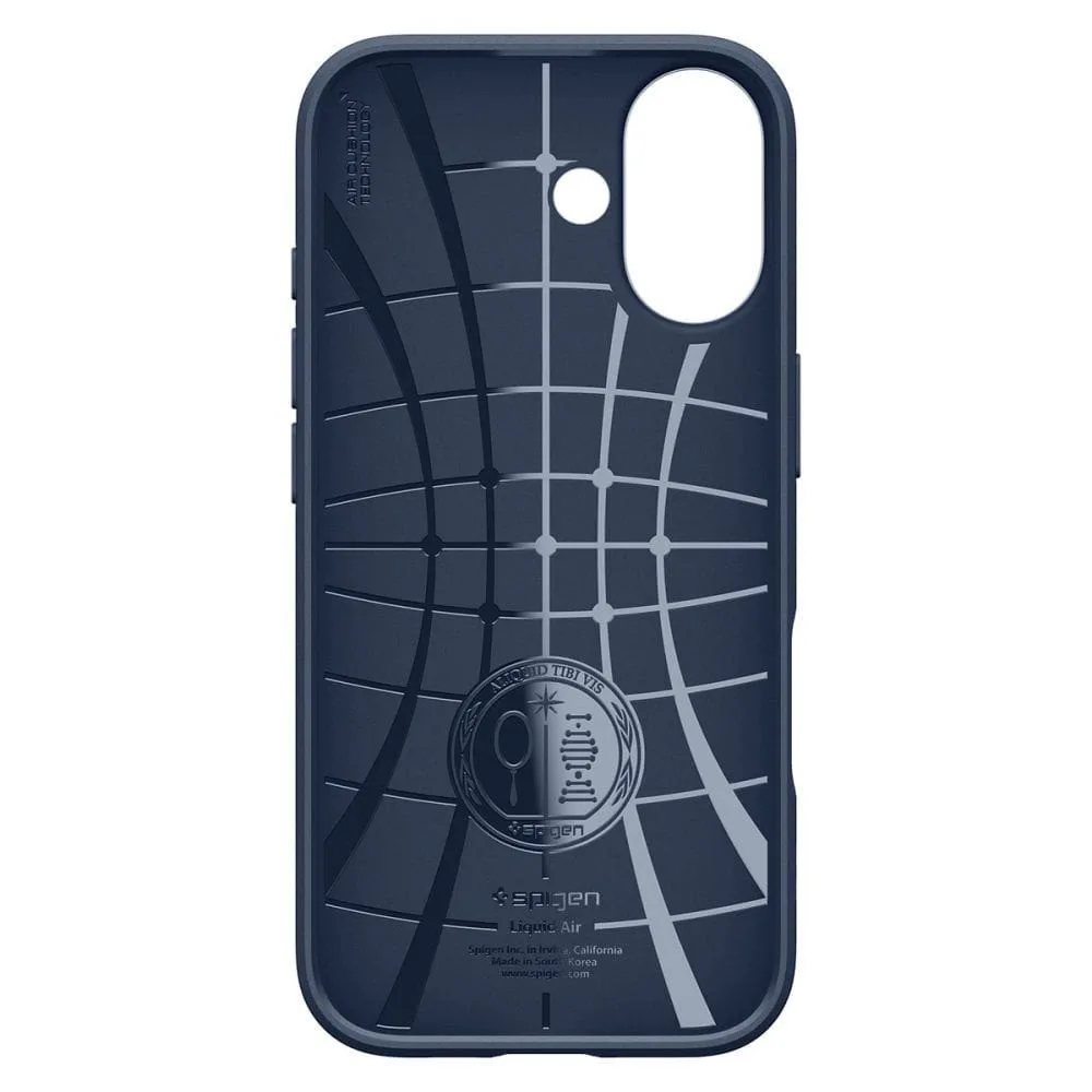 Spigen Liquid Air Back Cover Σιλικόνης για iPhone 17 - Blue – εικόνα 2