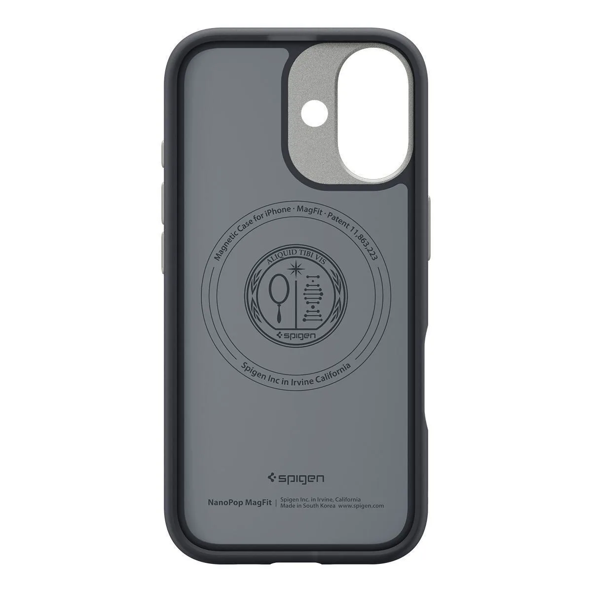 Spigen Nano Pop MagSafe Back Cover Σιλικόνης για iPhone 17 - Black – εικόνα 4