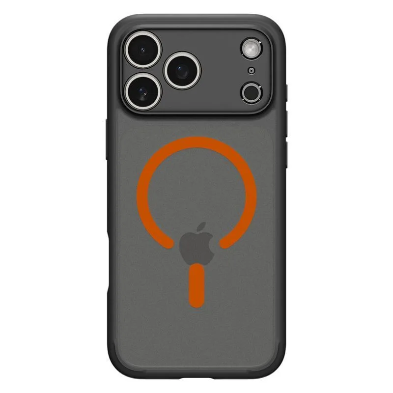 Spigen Ultra Hybrid Magfit Back Cover TPU - PC για iPhone 18 Pro / 17 Pro - Black/Orange – εικόνα 3