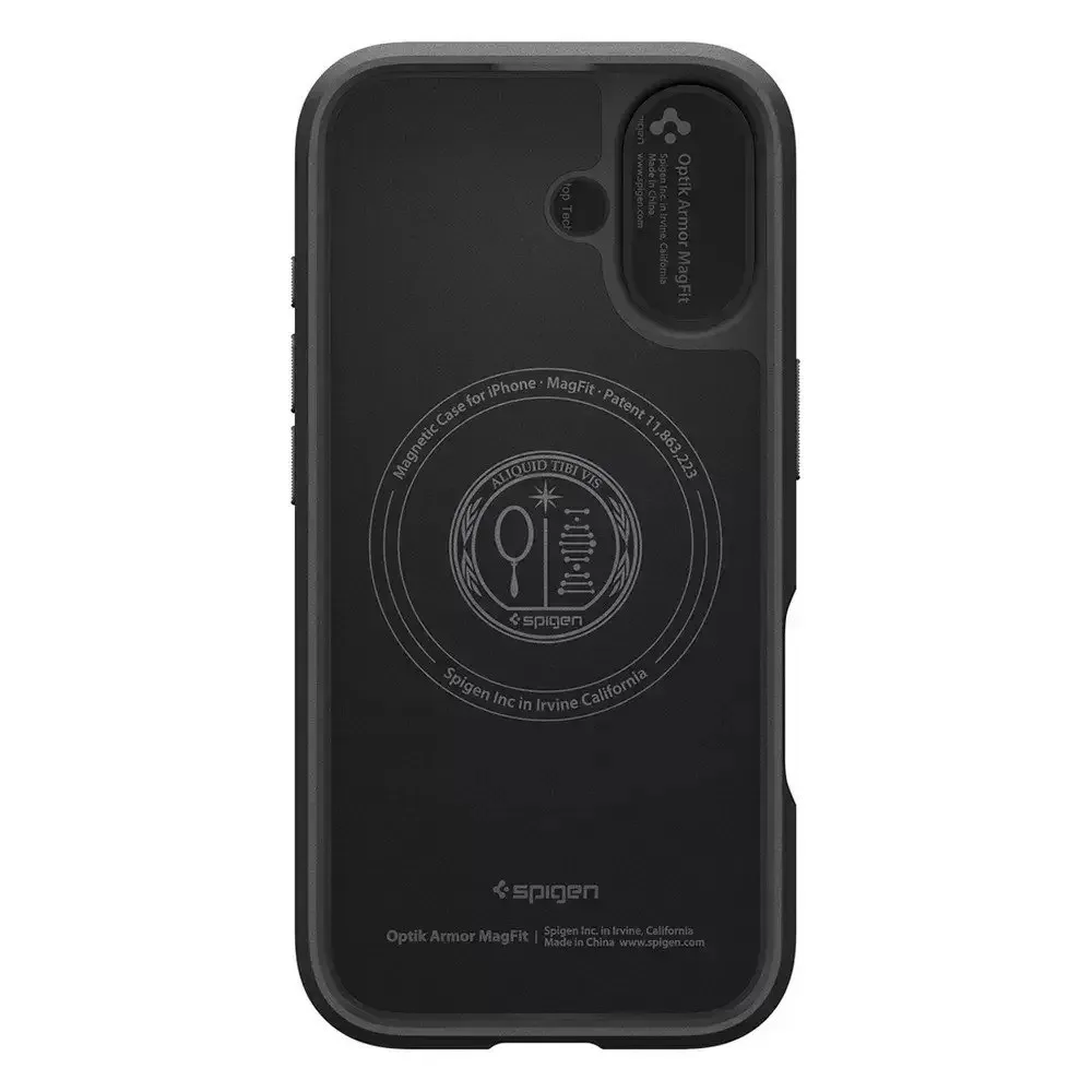 Spigen Optik Armor MagSafe Back Cover TPU - PC για iPhone 17 - Black – εικόνα 3