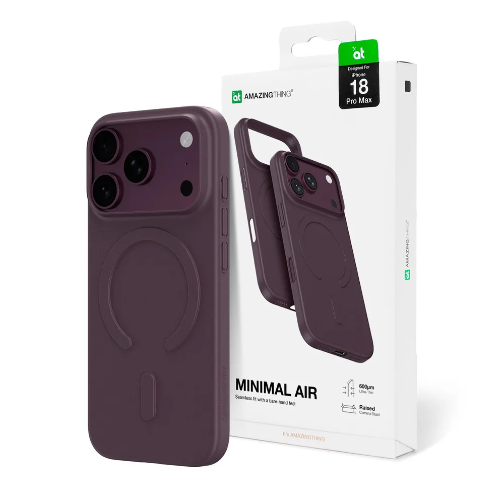 Amazingthing Minimal Air MagSafe για Iphone 18 Pro Max / 17 Pro Max - Purple – εικόνα 4
