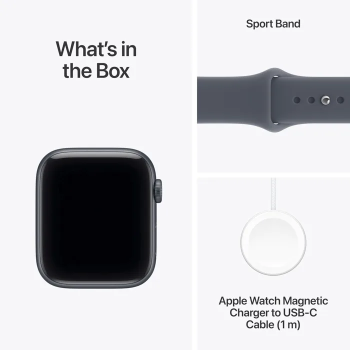 Apple Watch SE 3 GPS Midnight Aluminium 40mm - Navy Blue Sport Band (S/M) – εικόνα 2