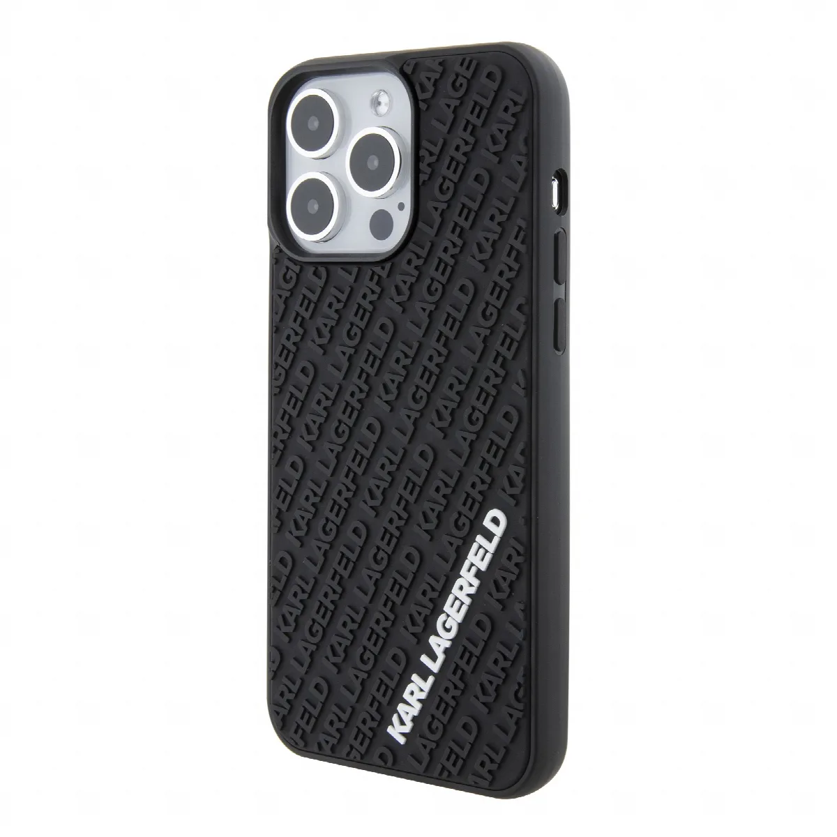 Karl Lagerfeld “Karl 3D Logo Cover” Hard Case Θήκη προστασίας από σιλικόνη – iPhone 15 Pro Max Black – KLHCP15X3DMKRLK – εικόνα 4