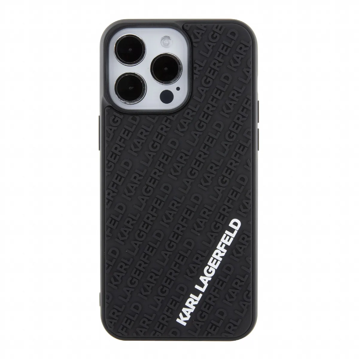 Karl Lagerfeld “Karl 3D Logo Cover” Hard Case Θήκη προστασίας από σιλικόνη – iPhone 15 Pro Max Black – KLHCP15X3DMKRLK – εικόνα 3
