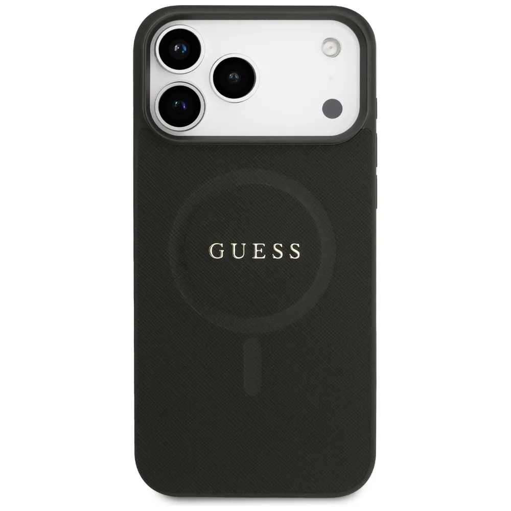 Guess Saffiano Classic Logo Magsafe Case για iPhone 18 Pro Max / 17 Pro Max - Black – εικόνα 4