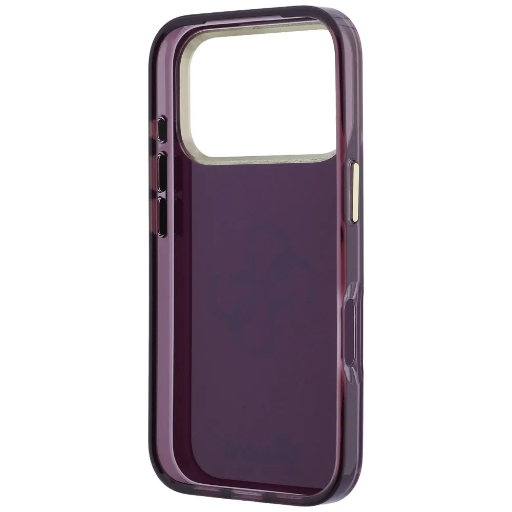 Guess Iml 4g Script Metal Case για iPhone 17 Pro / 18 Pro - Burgundy – εικόνα 2
