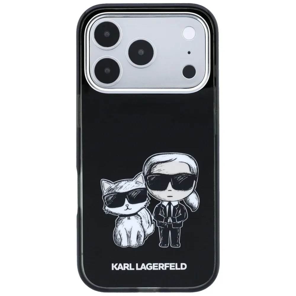 Karl Lagerfeld Iml Karl&Choupette Bodies Magsafe Case για iPhone 17 Pro Max /18 Pro Max - Black – εικόνα 5