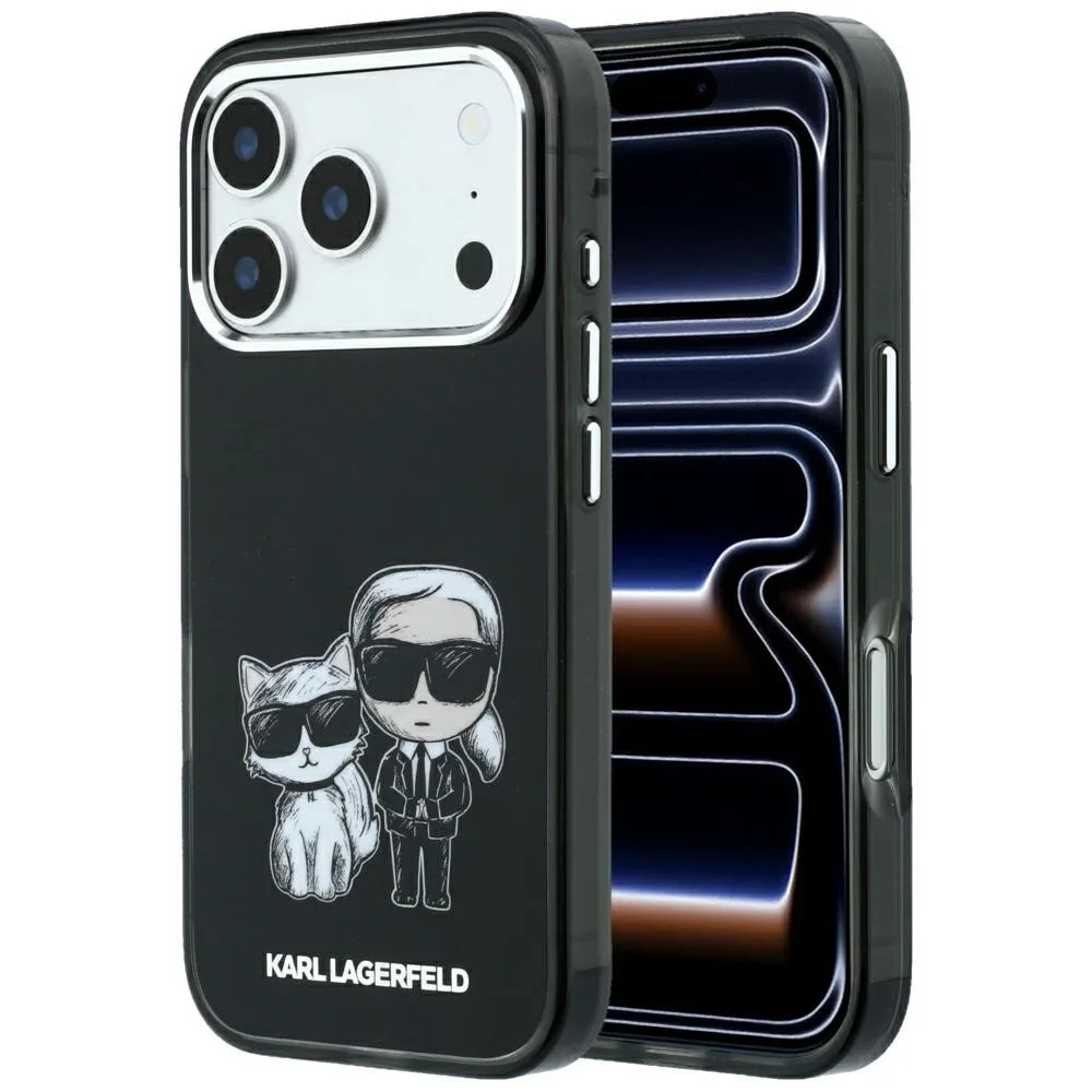 Karl Lagerfeld Iml Karl&Choupette Bodies Magsafe Case για iPhone 17 Pro Max /18 Pro Max - Black