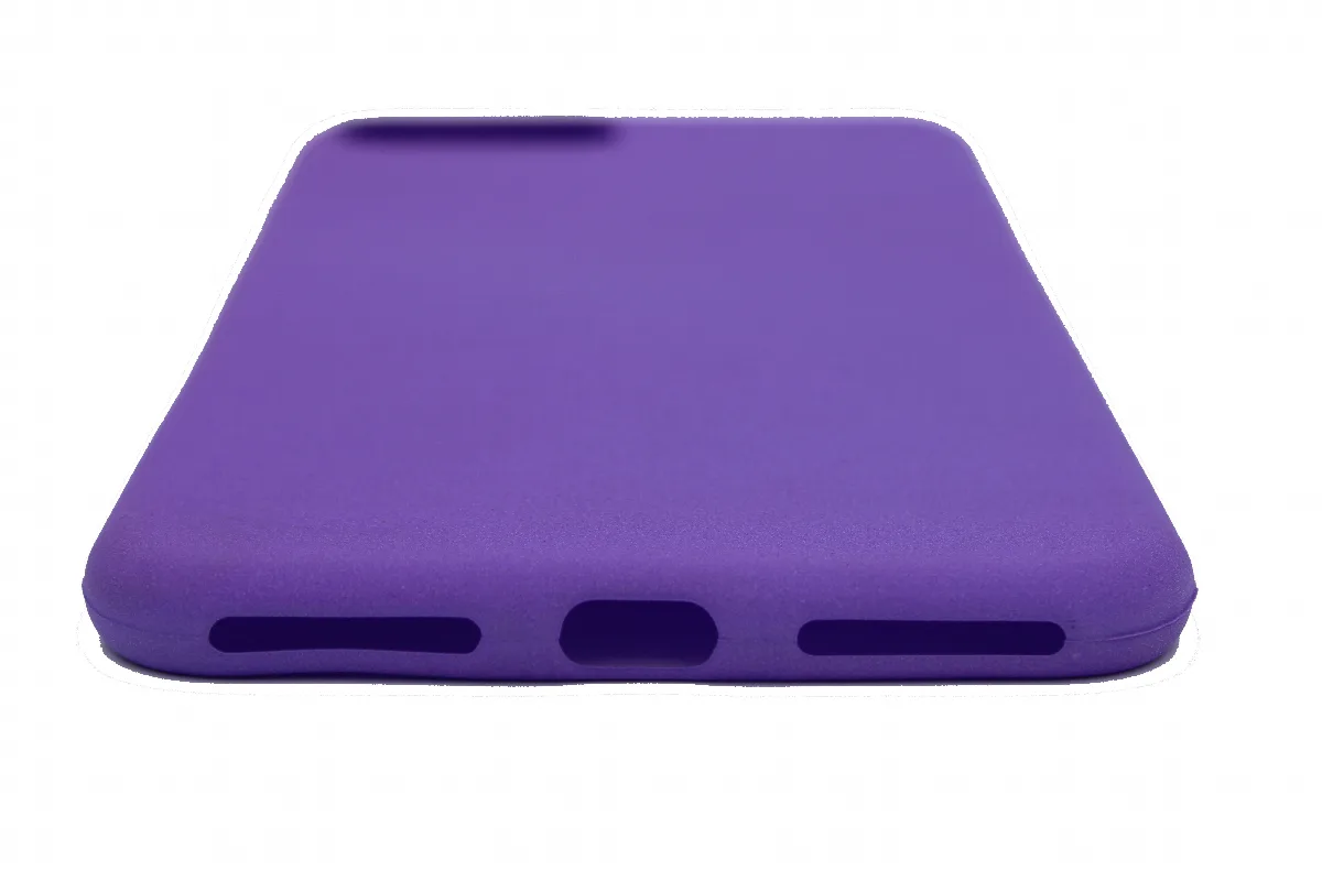 Θήκη σιλικόνης TPU Ultra Slim 0.3mm soft υφή mat για iPhone 7 Plus / 8 Plus - Μωβ – εικόνα 3