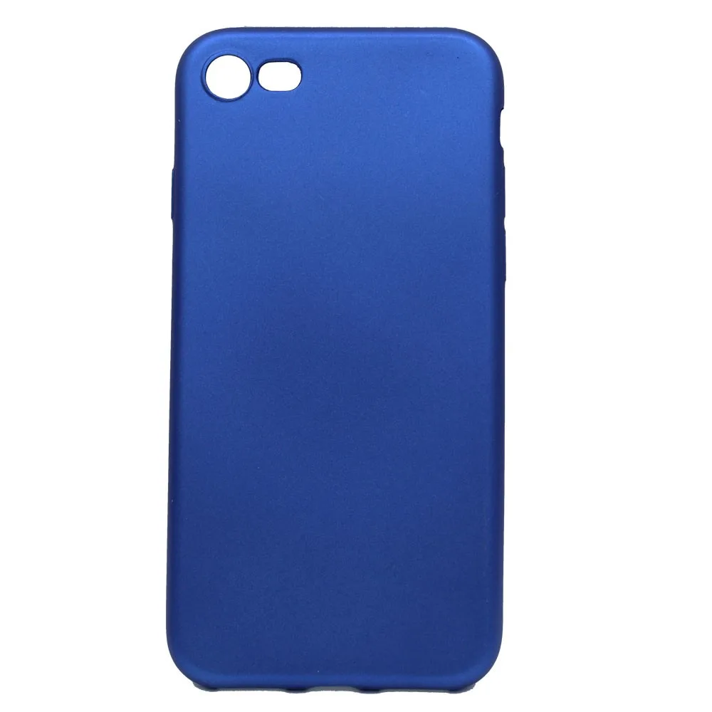 Θήκη σιλικόνης TPU Gel Ultra Thin mat για iPhone 7/8 - Σκούρο Μπλε
