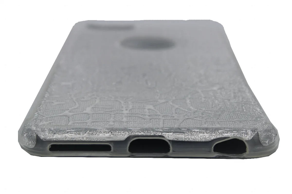 Θήκη TPU με αποσπώμενο ανάγλυφο σχέδιο για iPhone 6/6S Plus - Ασημί – εικόνα 3