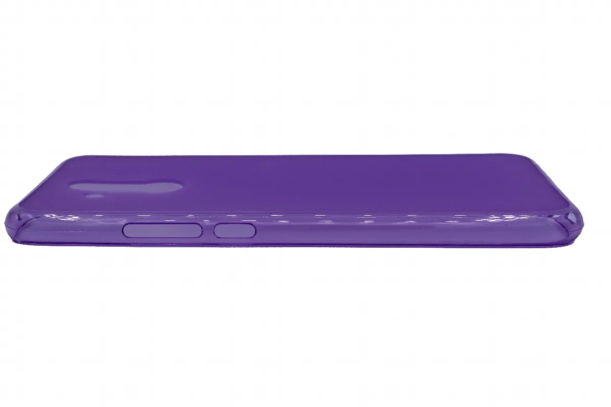 Θήκη TPU με διάφανη mat πλάτη για Huawei Mate 20 Lite - Μωβ – εικόνα 2