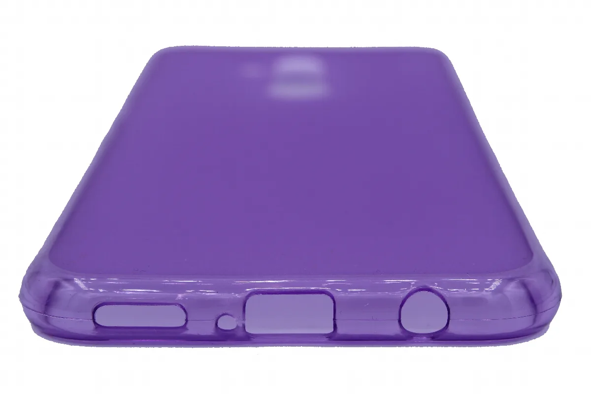 Θήκη TPU με διάφανη mat πλάτη για Huawei Mate 20 Lite - Μωβ – εικόνα 3