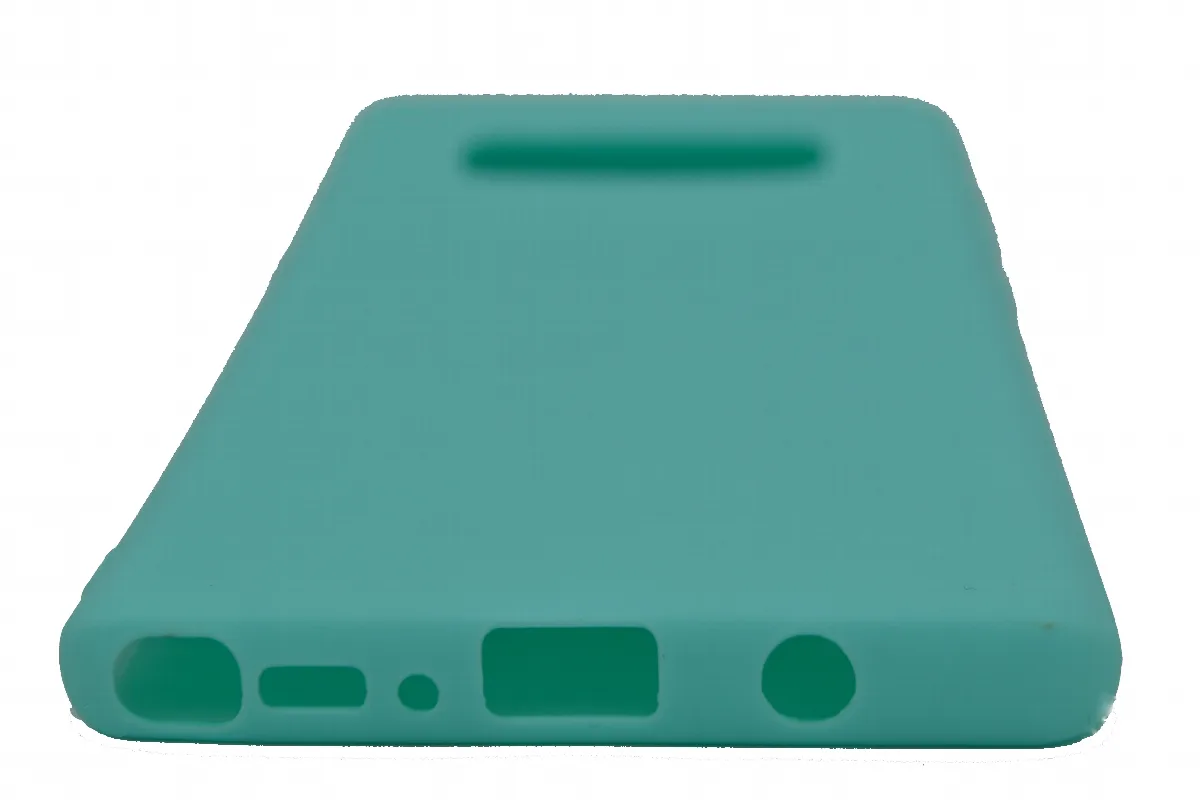 Θήκη σιλικόνης TPU Ultra Thin για Samsung Note 8 - τιρκουάζ – εικόνα 3