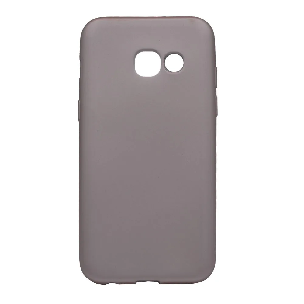 Θήκη σιλικόνης TPU Gel Ultra Thin mat για Samsung A3 2017 - ροζ χρυσό