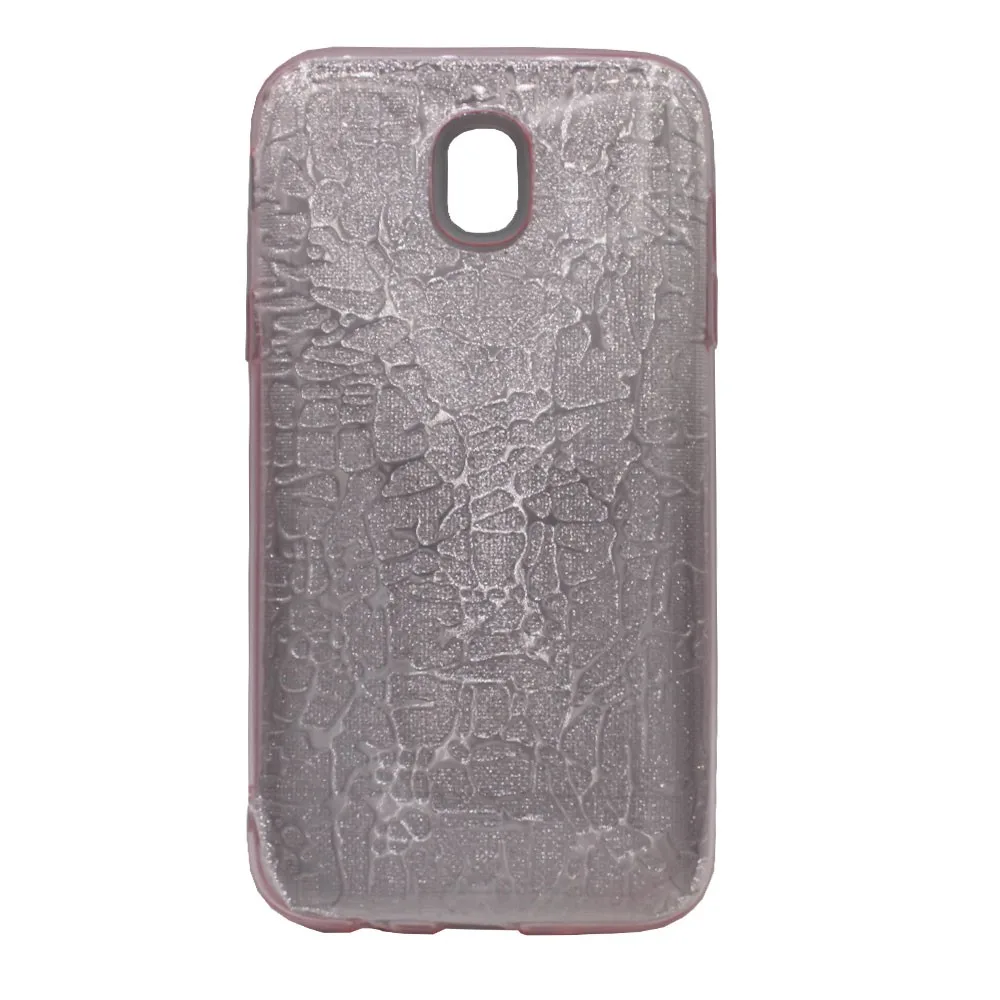 Θήκη TPU με αποσπώμενο Glitter για Samsung J5 2017 - ροζ
